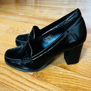 Jones New York Black Women's Penny-loafer Heels NWOT Size 7.5